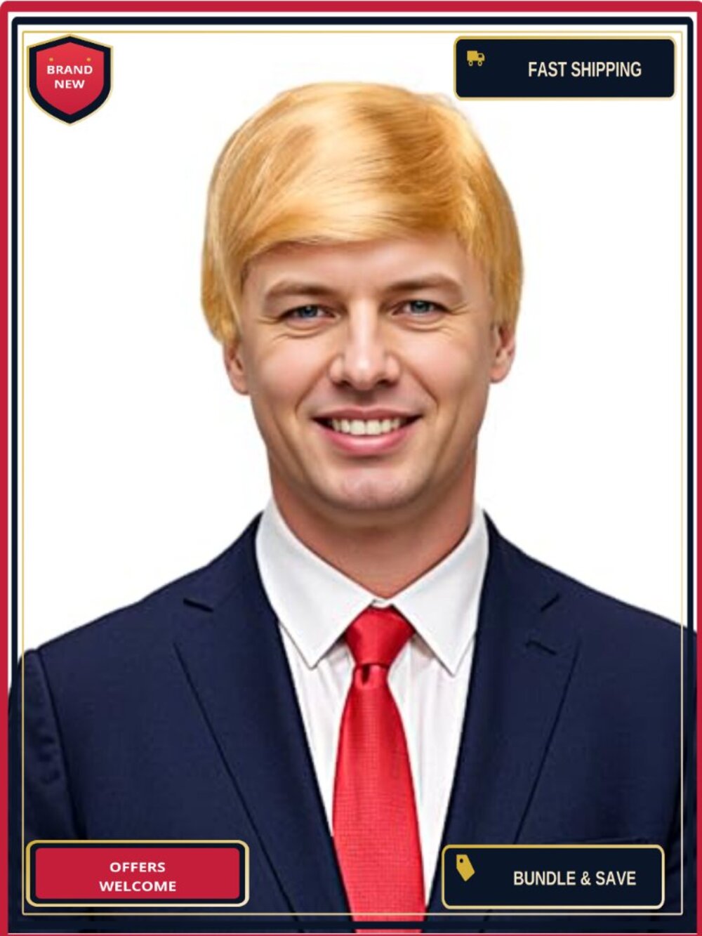 Adult Halloween Cosplay Wig with Wig Cap 100% Polyester Novelty